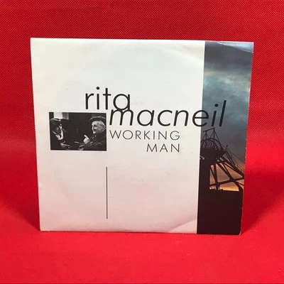 RITA MACNEIL Working Man 1990 UK 7" vinyl single Two Steps From Broken 45 record - Bild 1 von 4
