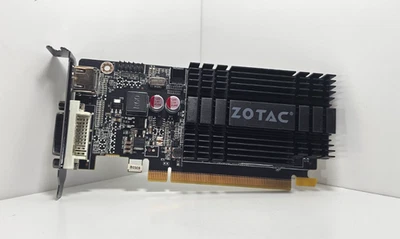 ZOTAC  GT 710 1GB HDMI/DVI  Graphics card LOW PROFILE - Image 1 of 4
