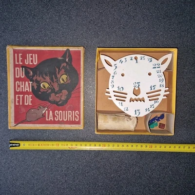 jouet ancien 1935 JEU DU CHAT ET DE LA SOURIS - Photo 1/4