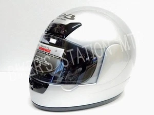 Yamaha YF-1C Roll Burn Helmet Silver M size #PCBE00 - Picture 1 of 8
