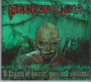 Necrophagia – A Legacy Of Horror, Gore And Sickness Digipak CD JR4 - Picture 1 of 2