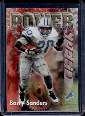 Topps Barry Sanders Season's Best #2 Lions 1998 Foto 1 de 2