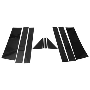 Moldura Ventana Pilar para Dodge Grand Caravan 08-16 Negro Izq/Der 10 Pzas - Imagen 1 de 8