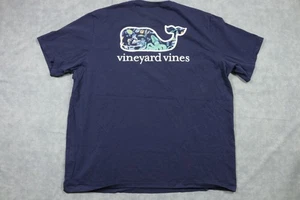 Vineyard Vines Shirt Mens 2XL Blue Whale Sea Life Graphic Tee T-Shirt XXL Cotton - Picture 1 of 11