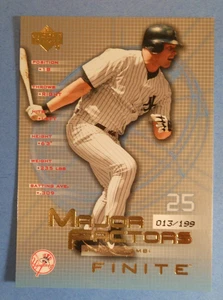 2003 Upper Deck Finite Jason Giambi Gold Major Factors 13/199 #120 NY Yankees - Picture 1 of 5