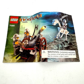Lego Castle 7090 Crossbow Attack Instructions Manual Only