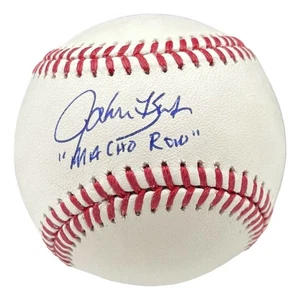 John Kruk Philadelphia Phillies Signed Official MLB Baseball Macho Row BAS - Picture 1 of 2