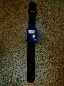 Apple MQL42B/A Watch Nike+ Series 3 42mm - Space Grey/Anthracite - Picture 1 of 3