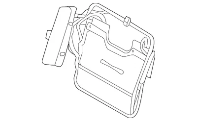 Genuine Land-Rover Lumbar Support LR101122 - Image 1 of 2