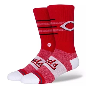 NEW Stance MLB Men’s Large (9-13) Cincinnati Reds Casual Closer Crew Socks - Picture 1 of 7