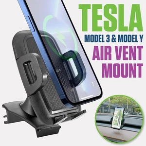 Cellet Tesla Model 3 Y Air Vent Phone Mount Holder With 360° Rotation Cradle - Picture 1 of 13
