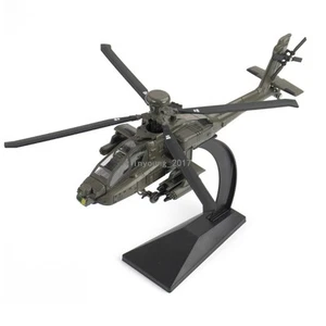 Boeing AH-64 Apache Helicopter Model Diecast Military Toy Airplane for Boys Kids - Picture 1 of 13