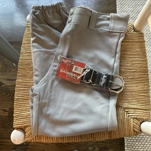 WALY31P Youth Baseball/Softball Rawlings Blue Grey XL Pants - Picture 1 of 2