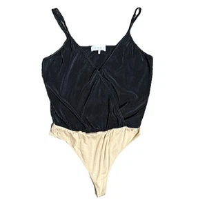 Body cami WAYF Dove Sei Da Donna Nero Medio Cinturino Regolabile Costina - Foto 1 di 6