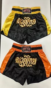 Muay Thai Battle Boxing Shorts (1) Choose Color + Size Authentic Thailand MMA PR - Picture 1 of 12