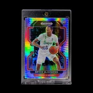 Bryce Mcgowens RC 🪙- 2022 NBA Prizm Draft Picks Hyper Prizm Holo SP Rookie #81 - Picture 1 of 2