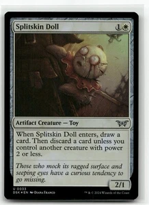 Muñeca Splitskin 33 Foil Magic The Gathering Duskmourn Magic - Imagen 1 de 1