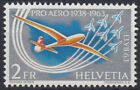 Schweiz 1963 ** Mi.780 Flugzeuge Düsenmaschinen Luftfahrt [sv3197]