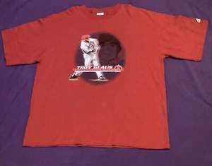 Vintage Adidas Troy Glaus Anaheim Angels Red T-Shirt - Men’s Size 2XL NWT DS - Picture 1 of 7