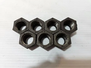 7 pieces G USA Malleable Black Iron Hex Bushing Fitting 1" MNPT x 3/4" FNPT - Picture 1 of 1