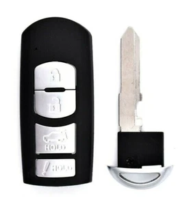 OEM Mazda CX-9 CX-5 Remote Smart Key Fob Hatch WAZSKE13D02 CX5 CX9 Reshelled - Picture 1 of 1