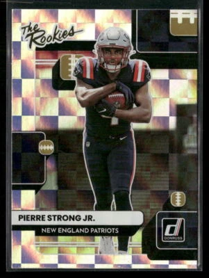 2022 Donruss #TR-39 Pierre Strong Jr. The Rookies - Image 1 of 2