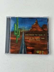 John Townes Van Zandt II Live At The Cactus Cafe Austin, TX CD RARE Hard to Find - Picture 1 of 7