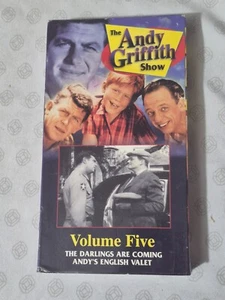 Andy Griffith Show VHS Volume Five, The Darlings Are Coming, English Valet - Picture 1 of 3