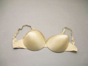 36DD Maidenform Womens Gold Underwire Lined Tailored Extra-Coverage Bra 3P