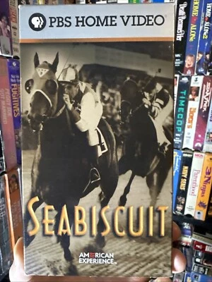 Seabiscuit American Experience PBS 2003 VHS Rare Original Release NON RENTAL  - Imagem 1 de 3