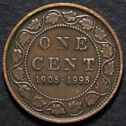 1998 1908 Canada Large Cent Silver Antique Finish #20299