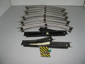 Vintage O Gauge Metal Train Track And Cross Over As Shown Made In Japan - Bild 1 von 6