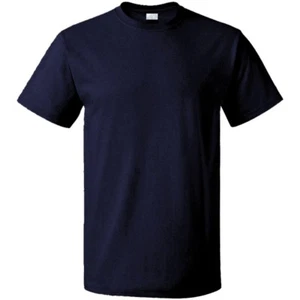 Herren Kurzarm T-Shirt MARINE Gr. L | Shirt Baumwolle | gute Qualität | NEU - Picture 1 of 1