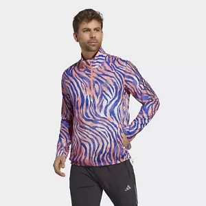Adidas Break The Norm Men's 1/2 Zip Jacket HR3260 - Picture 1 of 17