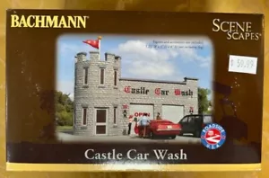 Bachmann #35210: Scene Scapes HO Scale Castle Car Wash resin building; NISB - Picture 1 of 2
