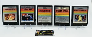 Lot Of 5 - Atari 2600 - Vintage Video Games - Imagic Cartridges Carts - Picture 1 of 3