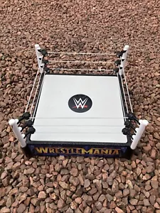 WWE Wrestlemania Spring Loaded Wrestling Ring - Mattel 2010 - Picture 1 of 7