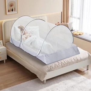 Outdoor Pop-Up Mosquito Net Tent Camping Mesh Net Tents Insect Screen Canopy - Picture 1 of 19