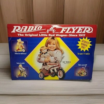 Radio Flyer Triciclo Clásico Nº 553 para muñecas Foto 1 de 4