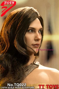 TTTOYS 1/6 TQ022 Wonder Woman Gal Gadot Head Sculpt For 12" Female Figure Doll - Picture 1 of 8