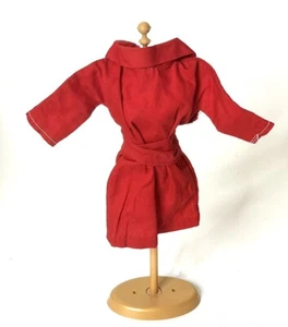 Vestido rojo vintage Barbie CLONE con cinturón envolvente sin etiqueta - Imagen 1 de 3