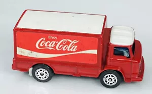 1973 CORGI JUNIORS COCA COLA #87 DELIVERY TRUCK LEYLAND TERRIER WHITE TOP - Picture 1 of 6
