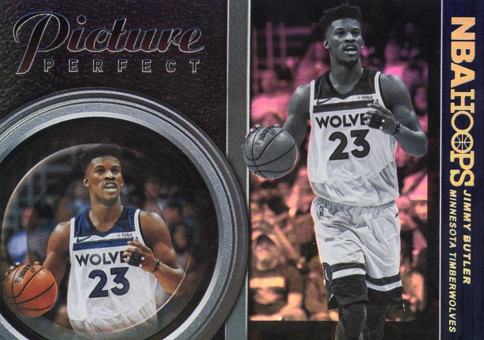 2018-19 PANINI HOOPS PICTURE PERFECT INSERT TIMBERWOLVES JIMMY BUTLER NO. PP-5 - Image 1 of 1