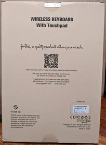NEW KEYBOARD Fintie Trackpad Wireless Bluetooth Microsoft Surface Pro 7 6 5 4 3 - Picture 1 of 12