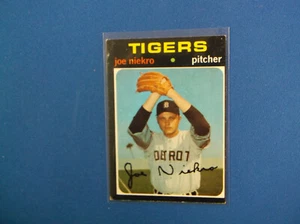 Topps Baseball Hi # 695 1971 Joe Niekro en muy buen estado - Imagen 1 de 2
