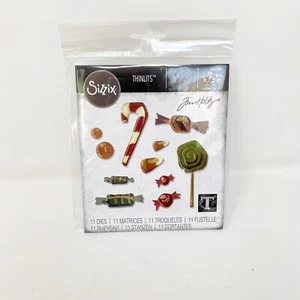 Sizzix Thinlits Tim Holtz Sweet Treats Cutting Dies Halloween Candy 664204 NEW - Picture 1 of 10