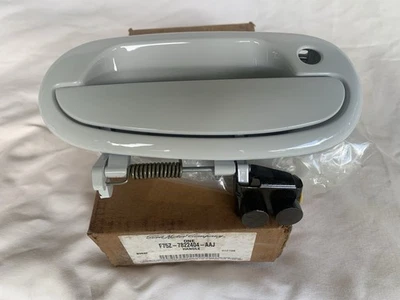 NOVO OEM Ford 1997-2003 F-150 Expedition ALÇA DE PORTA Exterior Branca F75Z-7822404-AAJ - Imagem 1 de 4