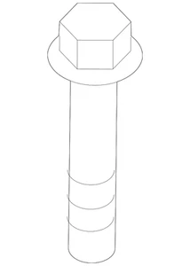 Genuine Ford Intake Tube Bolt W712658-S439 - Picture 1 of 6
