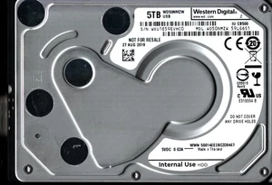 WD50NMZW-59LG6S1 S/N: WXU1E WESTERN DIGITAL 5TB THAILAND AUG 2019 - Picture 1 of 2