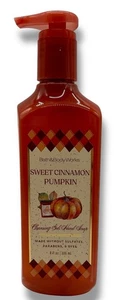 Bath & Body Works Sweet Cinnamon Pumpkin Hand Soap Nourishing Shea 8 fl oz New - Picture 1 of 4